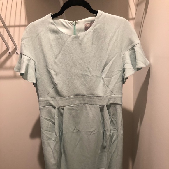 ASOS maternity mini wiggle dress w fluted sleeve - Picture 3 of 6